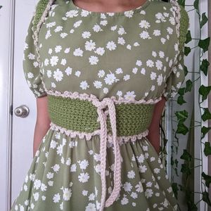 Crochet Underbust corset